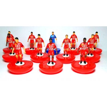 Subbuteo Andrew Table Soccer Olympiacos 2020-21 on Classic Hasbro bases
